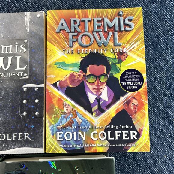 5 Artemis Fowl Series Books 1-4, 6 Eoin Colfer Paperbacks And Hardcover - Picture 4 of 12